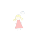 ゆるゆるふわふわガール（個別スタンプ：12）