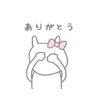 感情のないうさぎ2（個別スタンプ：13）