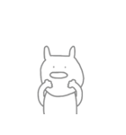 感情のないうさぎ2（個別スタンプ：29）