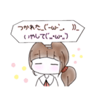 ＊ 恋する乙女ちゃん。＊（個別スタンプ：5）