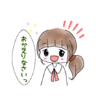 ＊ 恋する乙女ちゃん。＊（個別スタンプ：7）