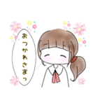 ＊ 恋する乙女ちゃん。＊（個別スタンプ：10）