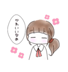 ＊ 恋する乙女ちゃん。＊（個別スタンプ：15）