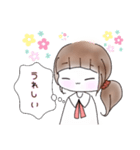 ＊ 恋する乙女ちゃん。＊（個別スタンプ：21）