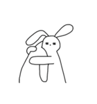 寂しいうさぎ.（個別スタンプ：5）