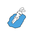 寂しいうさぎ.（個別スタンプ：6）