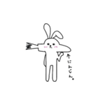 寂しいうさぎ.（個別スタンプ：7）