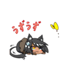 とあるまちの半けもたち（個別スタンプ：4）