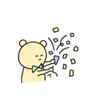 クマのセリフのスタンプ（個別スタンプ：8）