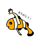 人間になれなかった魚たち。（個別スタンプ：4）