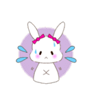 ピンクほっぺのうさぎ【もちたん】（個別スタンプ：4）