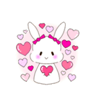 ピンクほっぺのうさぎ【もちたん】（個別スタンプ：6）