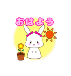 ピンクほっぺのうさぎ【もちたん】（個別スタンプ：11）