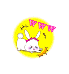 ピンクほっぺのうさぎ【もちたん】（個別スタンプ：12）