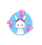 ピンクほっぺのうさぎ【もちたん】（個別スタンプ：15）
