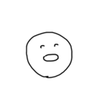 カオが全てを物語る。（個別スタンプ：3）