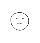 カオが全てを物語る。（個別スタンプ：6）