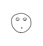 カオが全てを物語る。（個別スタンプ：8）