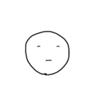 カオが全てを物語る。（個別スタンプ：10）
