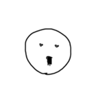 カオが全てを物語る。（個別スタンプ：35）