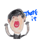 男のこのスタンプ（個別スタンプ：4）
