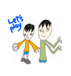男のこのスタンプ（個別スタンプ：8）