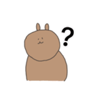 くまとうさぎの日々（個別スタンプ：13）