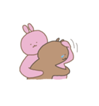 くまとうさぎの日々（個別スタンプ：35）