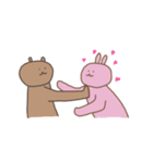 くまとうさぎの日々（個別スタンプ：37）