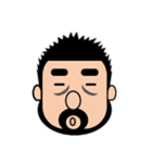 目の下のクマさんと（個別スタンプ：13）