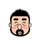目の下のクマさんと（個別スタンプ：14）