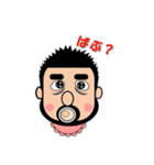 目の下のクマさんと（個別スタンプ：35）