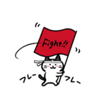 ハチワレハッチとなかまたち（個別スタンプ：37）