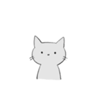 はいいろねこさん（個別スタンプ：1）