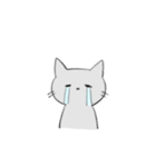 はいいろねこさん（個別スタンプ：4）