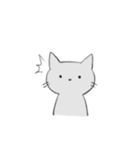 はいいろねこさん（個別スタンプ：7）