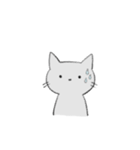 はいいろねこさん（個別スタンプ：8）