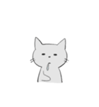 はいいろねこさん（個別スタンプ：10）