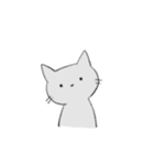 はいいろねこさん（個別スタンプ：11）