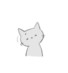 はいいろねこさん（個別スタンプ：13）