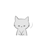 はいいろねこさん（個別スタンプ：14）