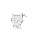 はいいろねこさん（個別スタンプ：15）