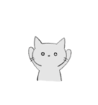 はいいろねこさん（個別スタンプ：18）