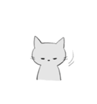 はいいろねこさん（個別スタンプ：22）