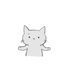 はいいろねこさん（個別スタンプ：24）