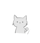 はいいろねこさん（個別スタンプ：26）
