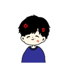 ゆるーい男の子スタンプ（個別スタンプ：8）