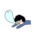 ゆるーい男の子スタンプ（個別スタンプ：13）