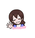 使いやすい！可愛い女の子♡スタンプ（個別スタンプ：2）