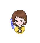 使いやすい！可愛い女の子♡スタンプ（個別スタンプ：3）